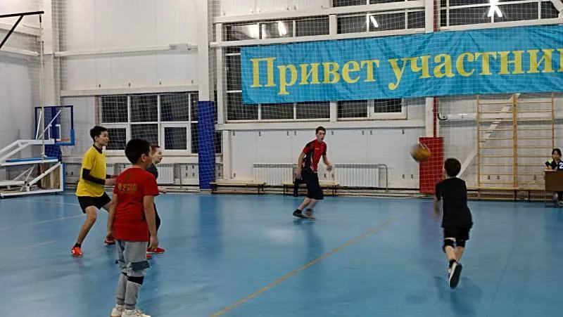 Товарищеский матч по волейболу