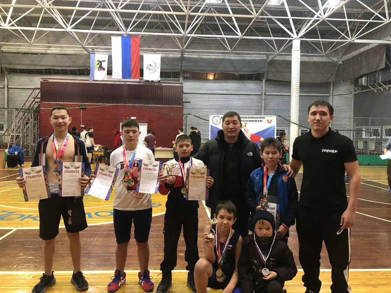 Открытое первенство по вольной борьбе среди юношей в г. Иркутске