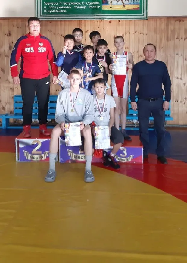 Первенство спортивной школы "Олимп" по вольной борьбе.