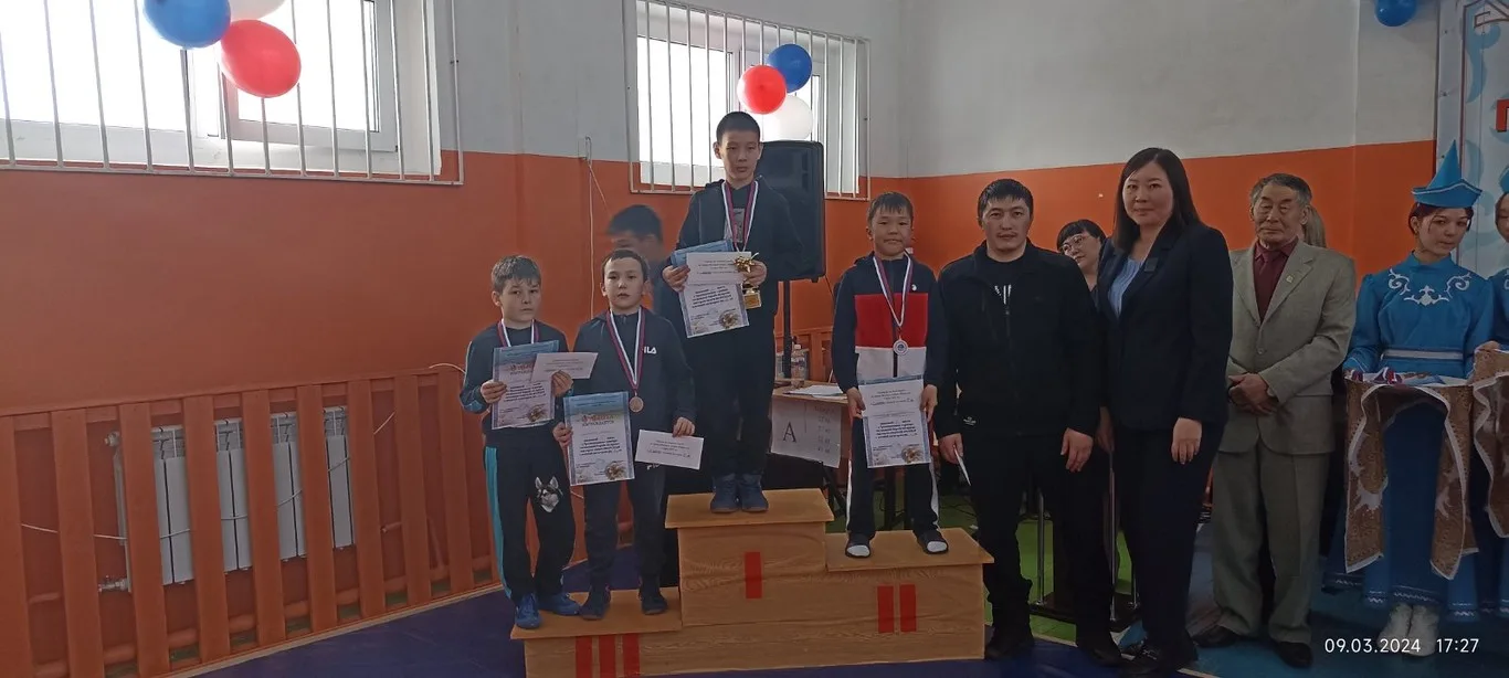 Очиров Артём стал призером на турнире по вольной борьбе в Боханском районе